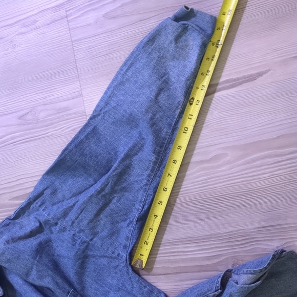 Randy With Love S Pink Embellished Denim Shirt Vintage Made In USA Western Wear - Picture 13 of 16